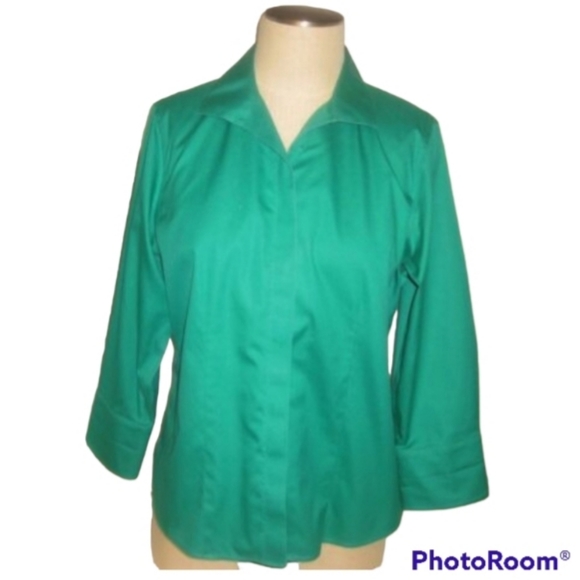 Ralph Lauren 100% linen 3/4 sleeveless shirt - Picture 2 of 5